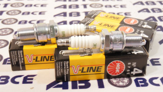 Свечи 8 клапан (на 21) карбюраторн ВАЗ-2101-2107-2121-21213 (контактное зажигание) (комплект 4шт) №4 NGK